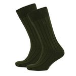 SUPERDRY x1 Paire de Chaussettes  Homme SUPERDRY Core Rib Sock. Coloris disponibles : Vert