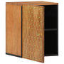 Voir la diapositive 3 : VIDAXL Armoire de salle de bain murale 38x33x48cm bois massif manguier