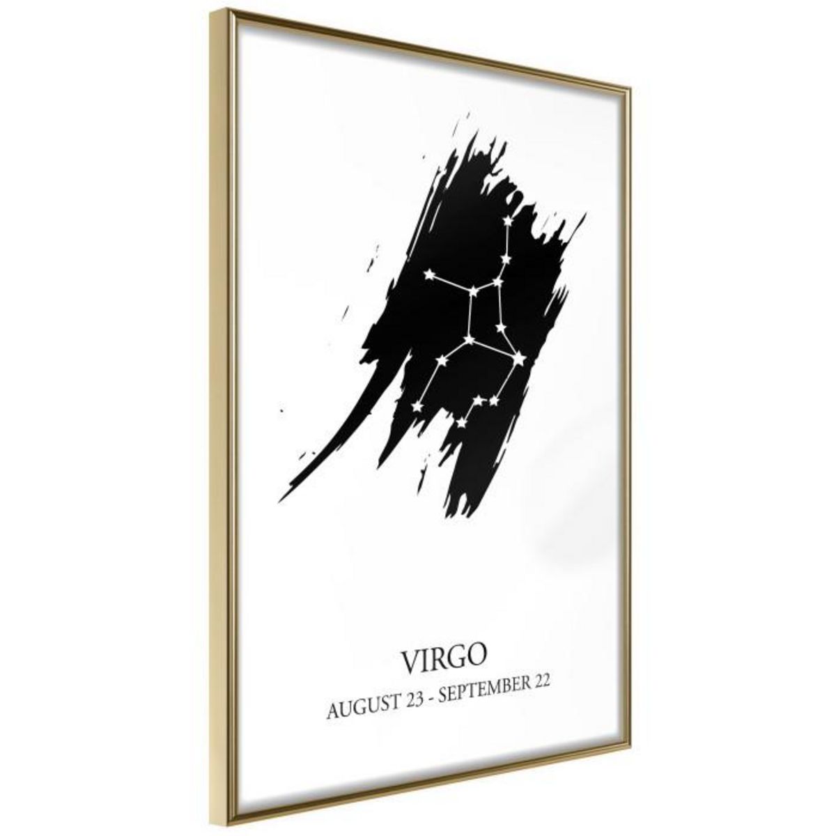 Paris Prix Affiche Murale Encadrée  Zodiac Virgo I