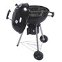 Voir la diapositive 3 : INTEC Barbecue à Charbon de Bois sur Trépied Ø57cm Grille Cuisson & Couvercle Thermostat Bac à cendres Barbecue rond 2 roues INTEC