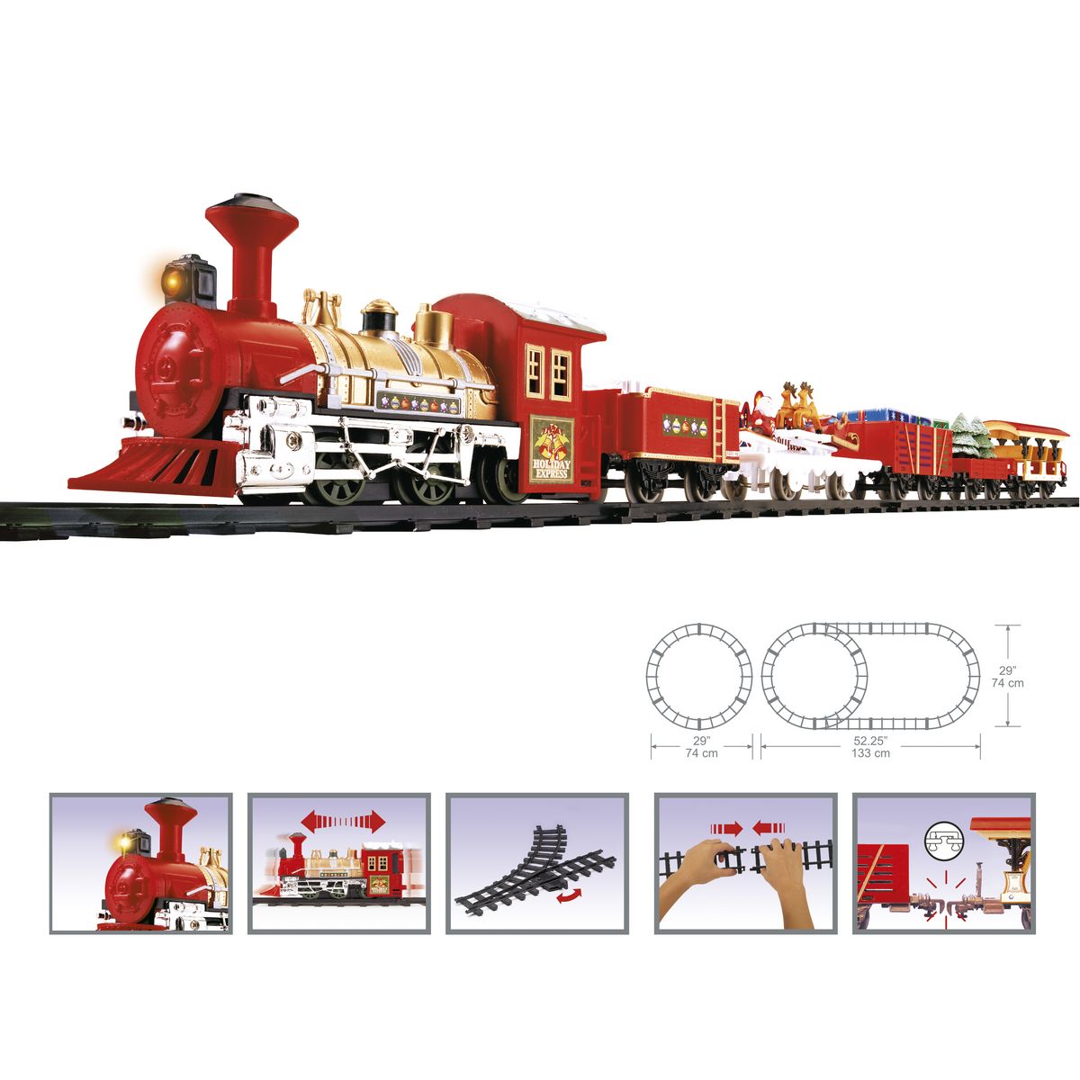 FEERIC LIGHTS AND CHRISTMAS Train de Noël 23p ms 1l p