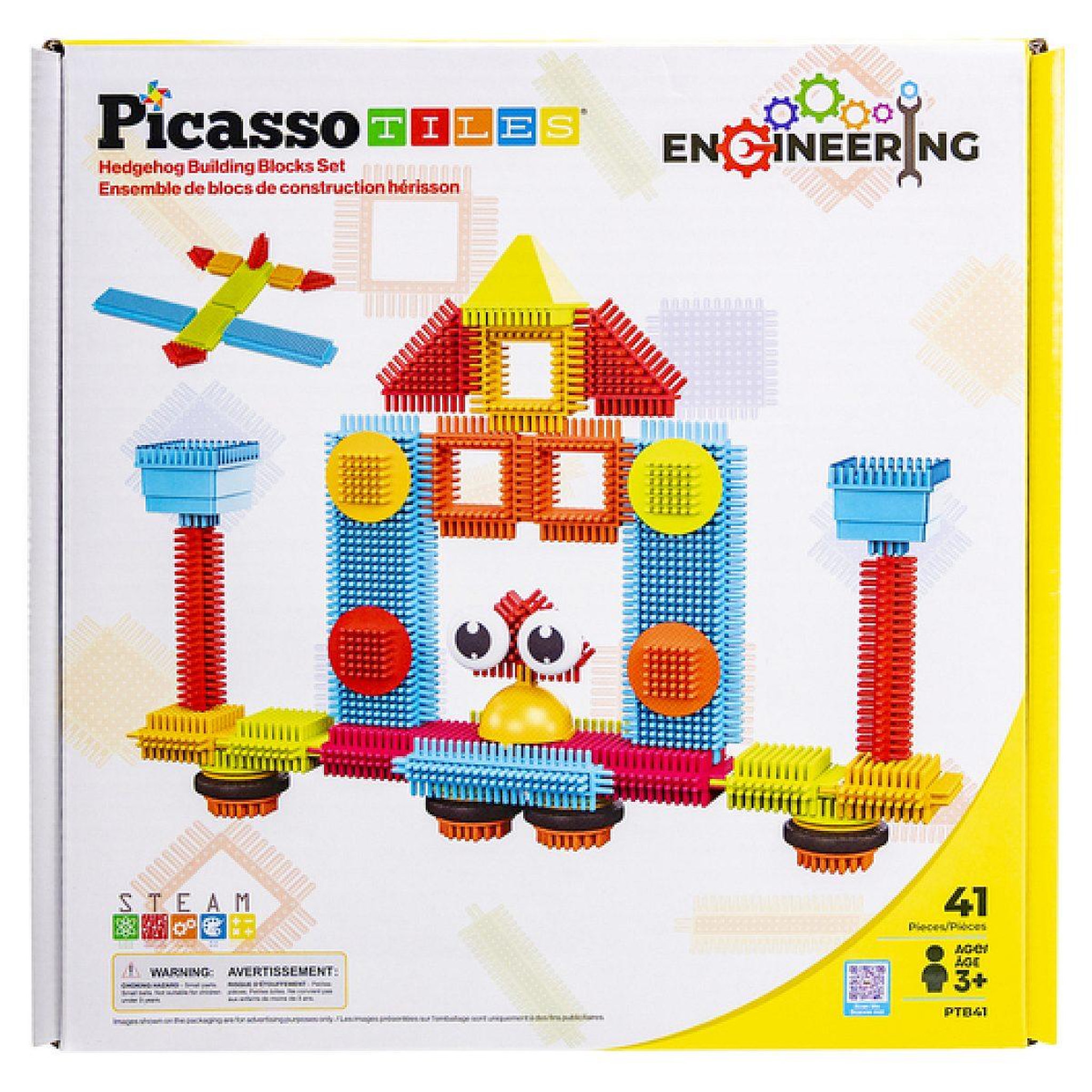 Voir la diapositive 5 : Tactic Set de construction picots 3D 41 pcs - PicassoTiles