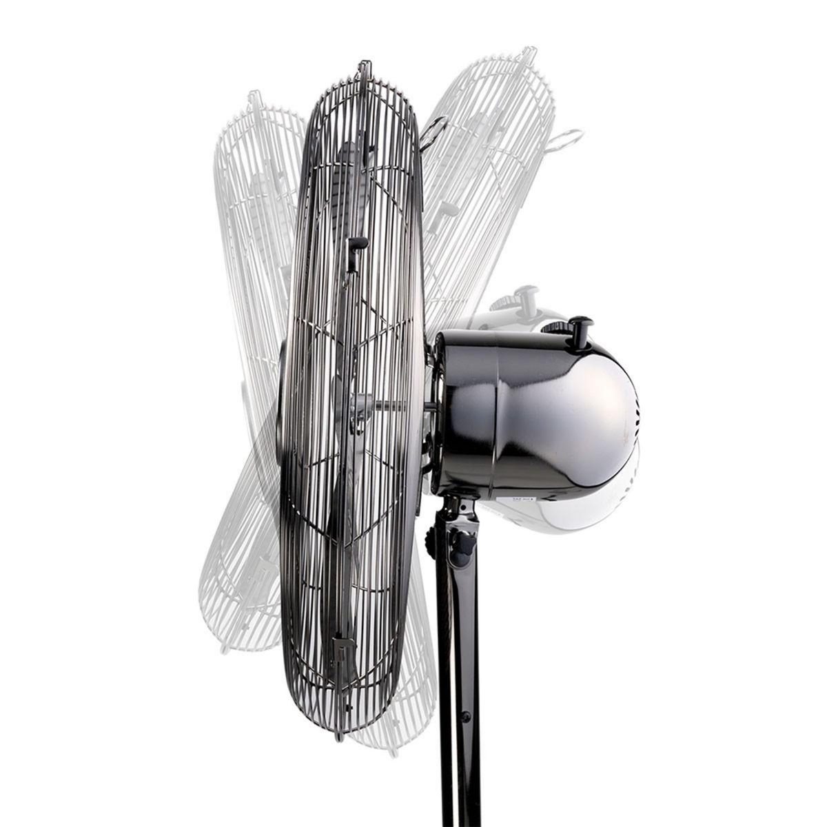 LIFETIME AIR Ventilateur sur trépied 50W Hauteur 125-145Cm Ø45cm 3 vitesses Oscillant Inclinable