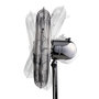 Voir la diapositive 2 : LIFETIME AIR Ventilateur sur trépied 50W Hauteur 125-145Cm Ø45cm 3 vitesses Oscillant Inclinable