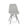 Voir la diapositive 1 : Paris Prix Chaise Design  Aliba  83cm Gris & Noir
