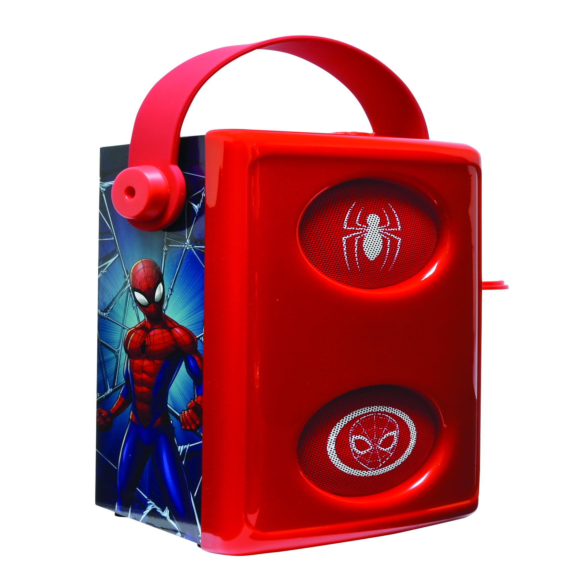 Voir la diapositive 3 : Lexibook Enceinte Bluetooth lumineuse  avec micro Spiderman
