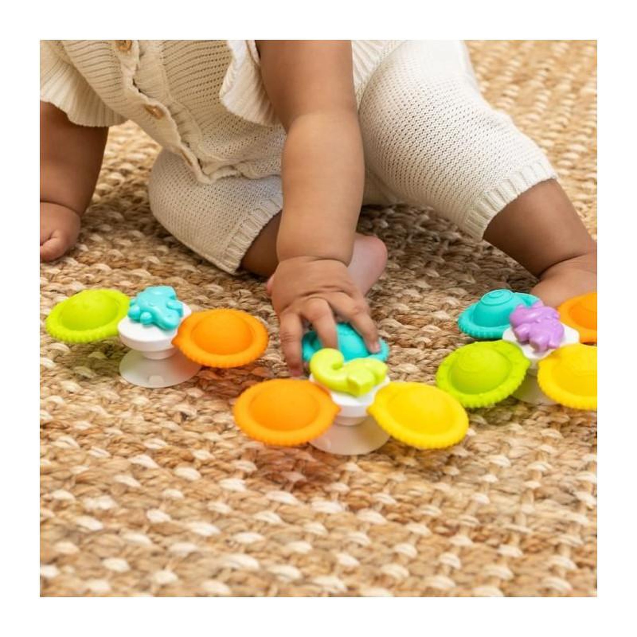 Voir la diapositive 6 : INFANTINO Coffret de 3 spinners - INFANTINO - 305289 - Silicone
