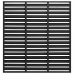 VIDAXL Panneau de cloture WPC 180x180 cm Noir