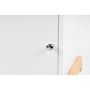 Voir la diapositive 3 : Paris Prix Table d'Appoint Design  Valérie  75cm Blanc