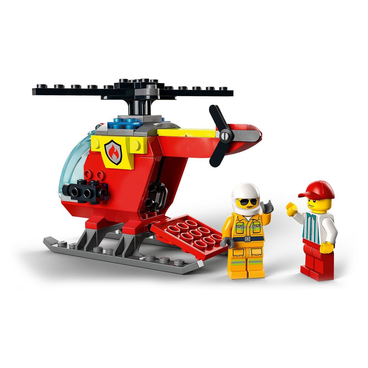 LEGO City 60318 - L'hélicoptère des pompiers 