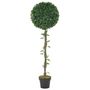 Voir la diapositive 1 : VIDAXL Plante artificielle Laurier avec pot Vert 130 cm