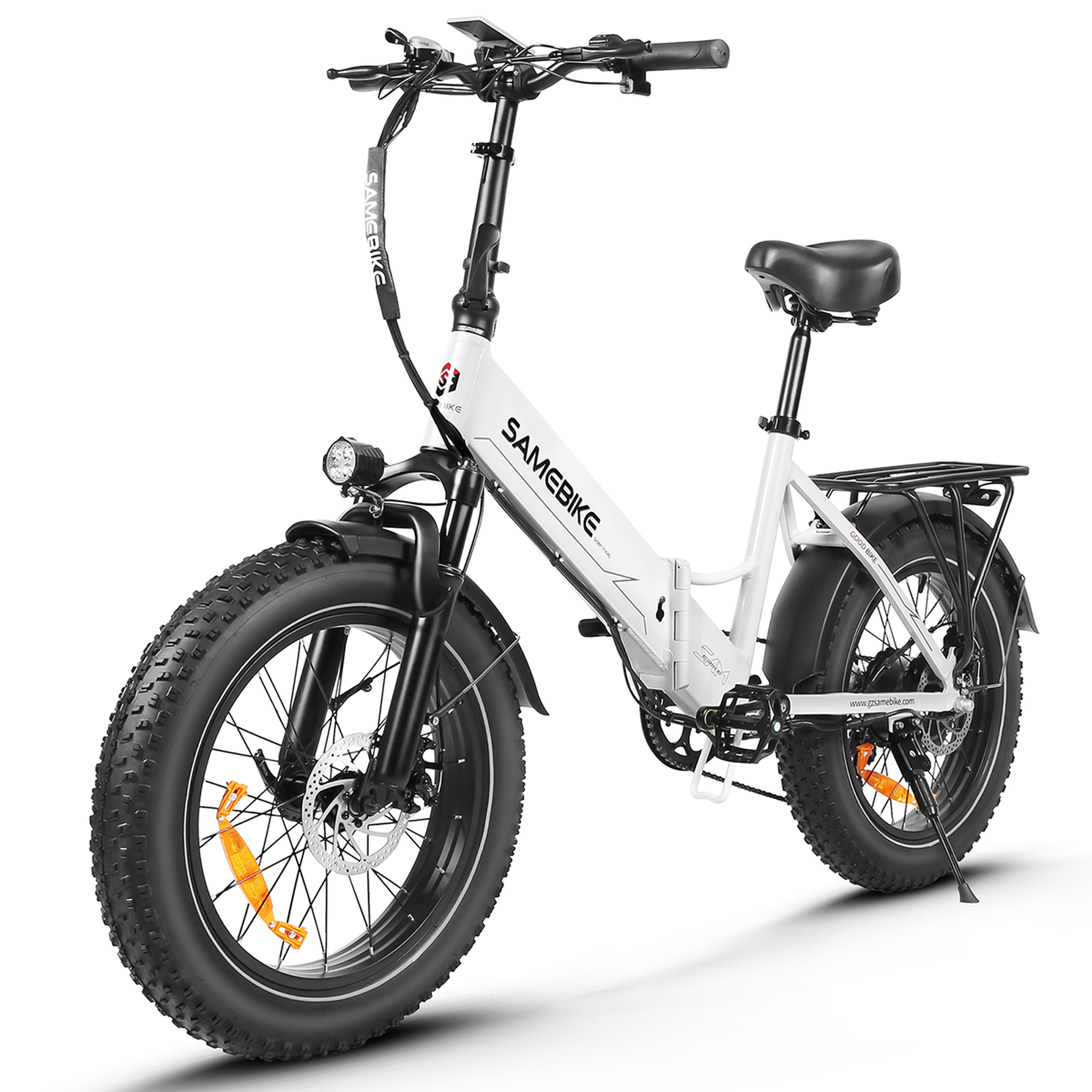 Voir la diapositive 1 : SAMEBIKE Vélo électrique pliant SAMEBIKE LOTDM200-II