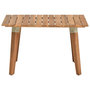 Voir la diapositive 2 : VIDAXL Table basse de jardin 60x60x36 cm Bois solide d'acacia