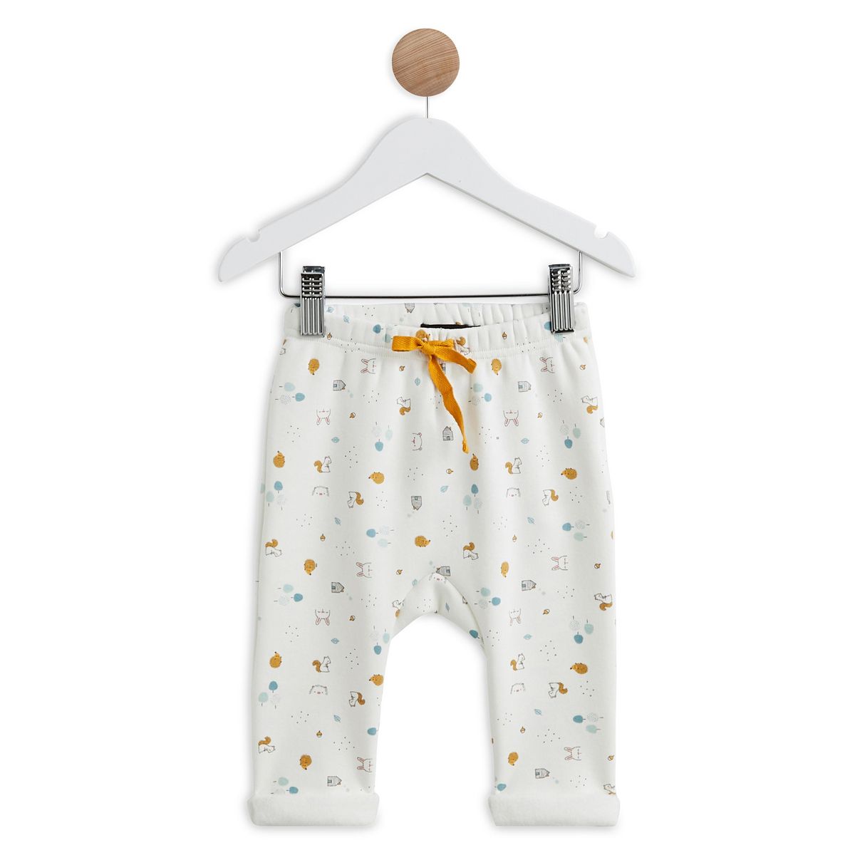 IN EXTENSO Pantalon de naissance animaux de la forêt bébé