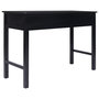 Voir la diapositive 5 : VIDAXL Bureau Noir 110 x 45 x 76 cm Bois