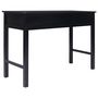 Voir la diapositive 5 : VIDAXL Bureau Noir 110 x 45 x 76 cm Bois