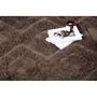Voir la diapositive 3 : Paris Prix Tapis Déco Tufté  Hilma  250x350cm Marron
