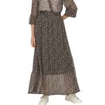 JACQUELINE DE YONG Jupe Imprimé  Femme JDY Nicole Maxi. Coloris disponibles : Noir