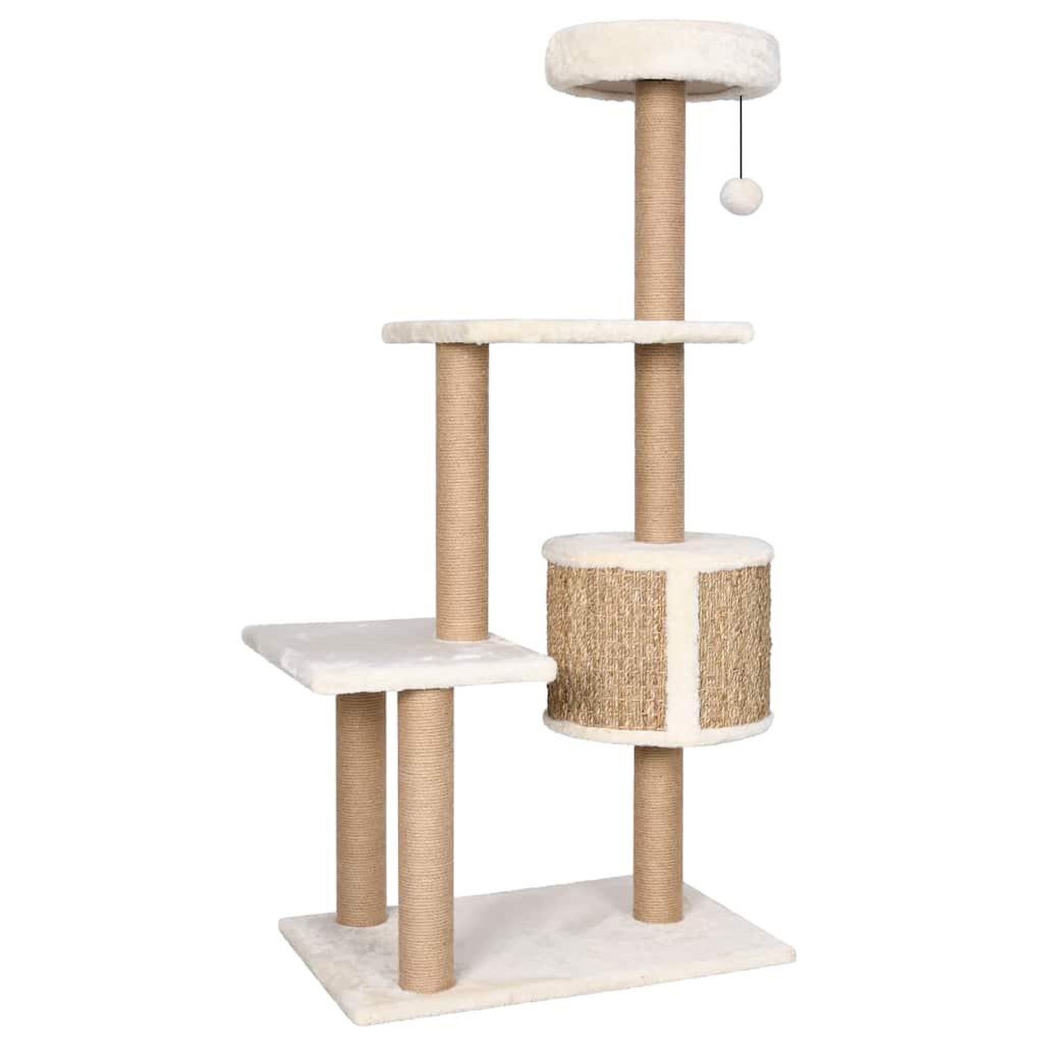 Voir la diapositive 5 : VIDAXL Arbre a chat avec griffoirs 123 cm herbiers marins