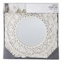 Voir la diapositive 4 : The Home Deco Factory Miroir rond bohème - Diam 55 Cm - Beige