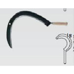 Leborgne Faucille à broussailles coudée - 50 cm
