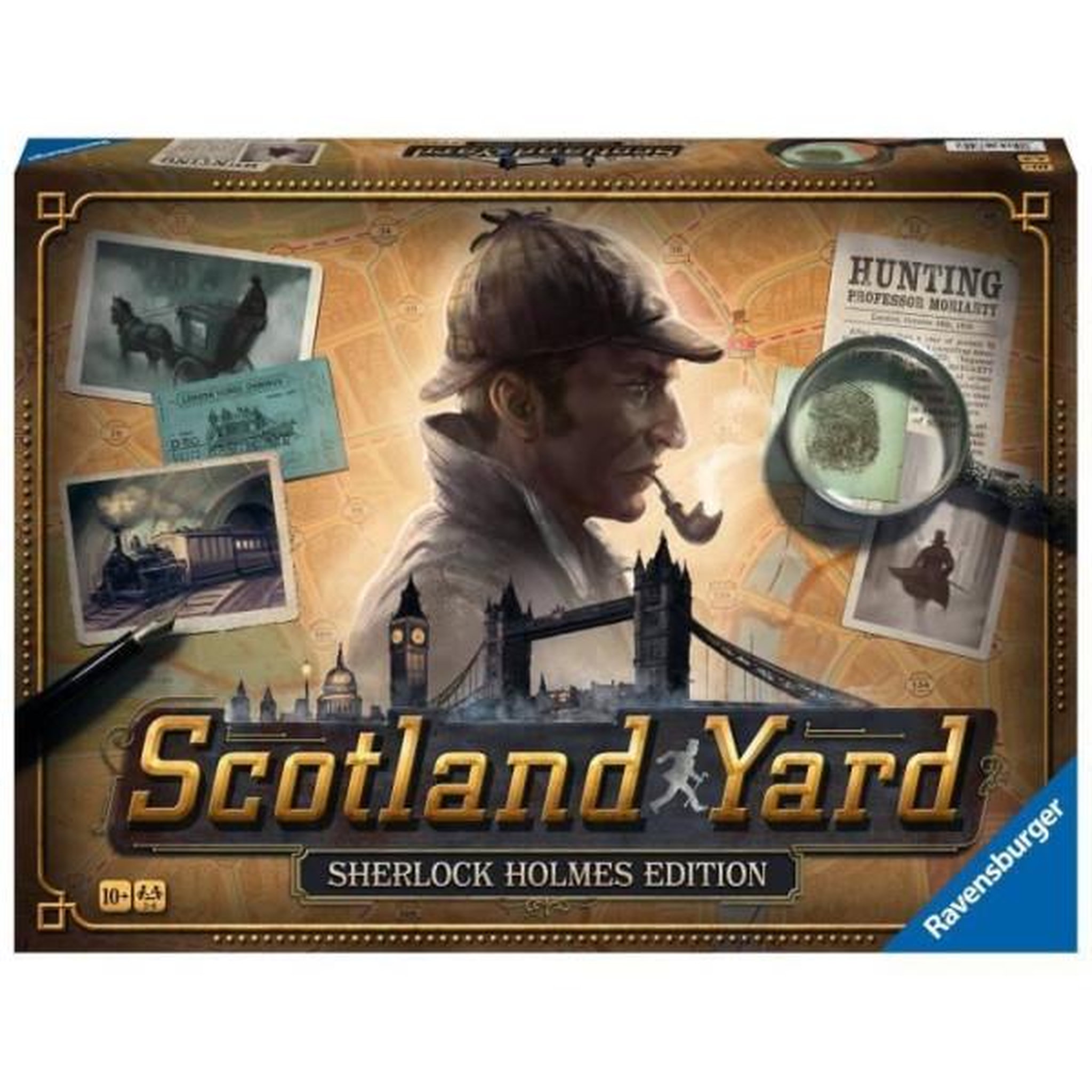 RAVENSBURGER Scotland yard sherlock holmes, jeu de stratégie famille, des 10 ans, 27344, ravensburger