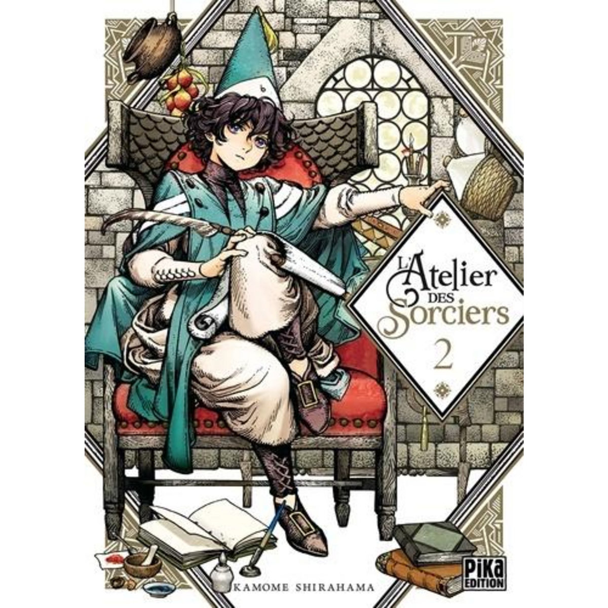 L'ATELIER DES SORCIERS TOME 2 , Shirahama Kamome
