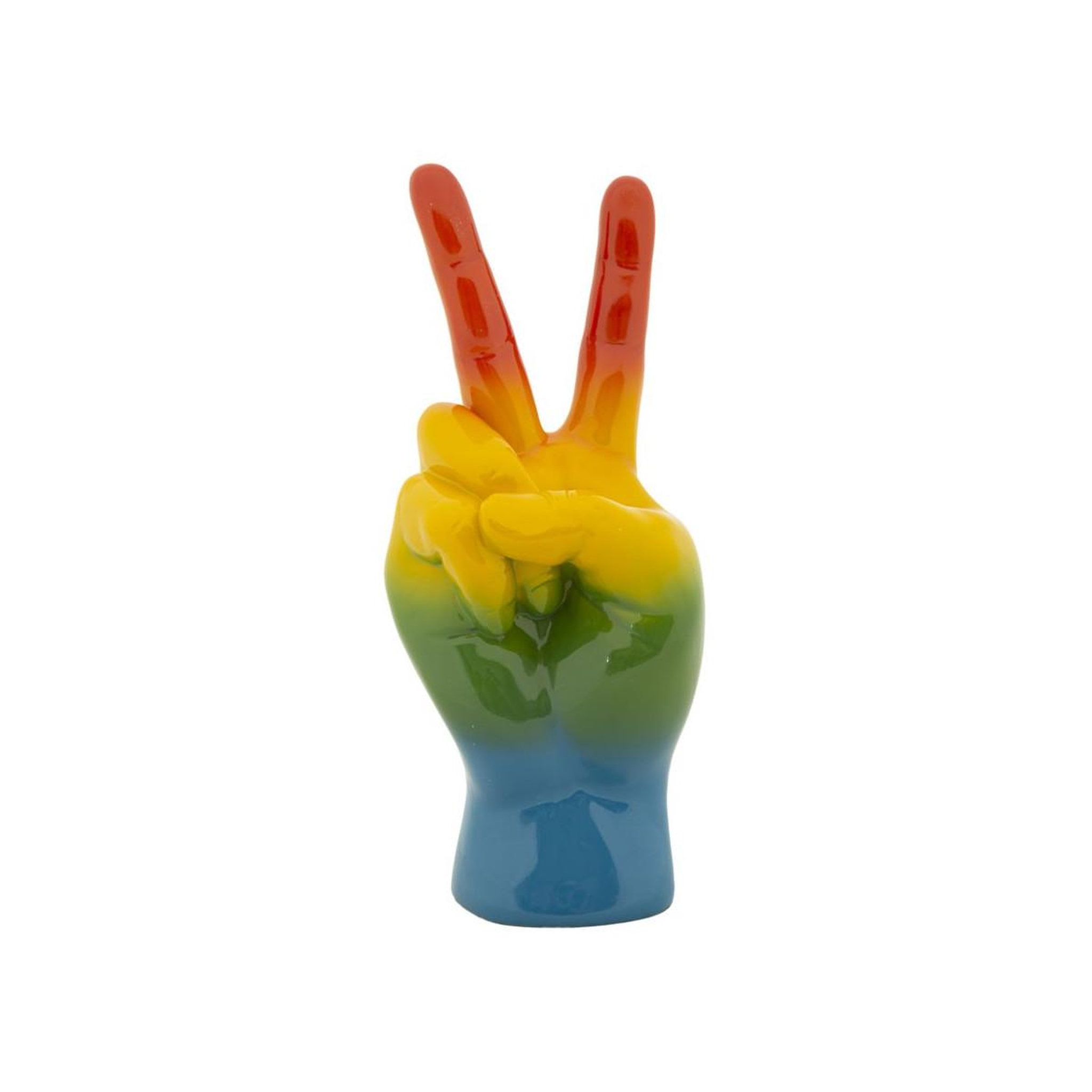 Paris Prix Déco main victoire  rainbow  36cm multicolore