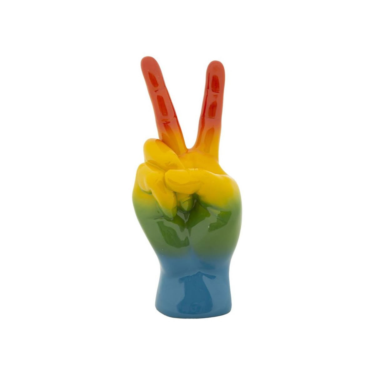 Paris Prix Déco Main Victoire  Rainbow  36cm Multicolore