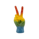 Paris Prix Déco Main Victoire  Rainbow  36cm Multicolore
