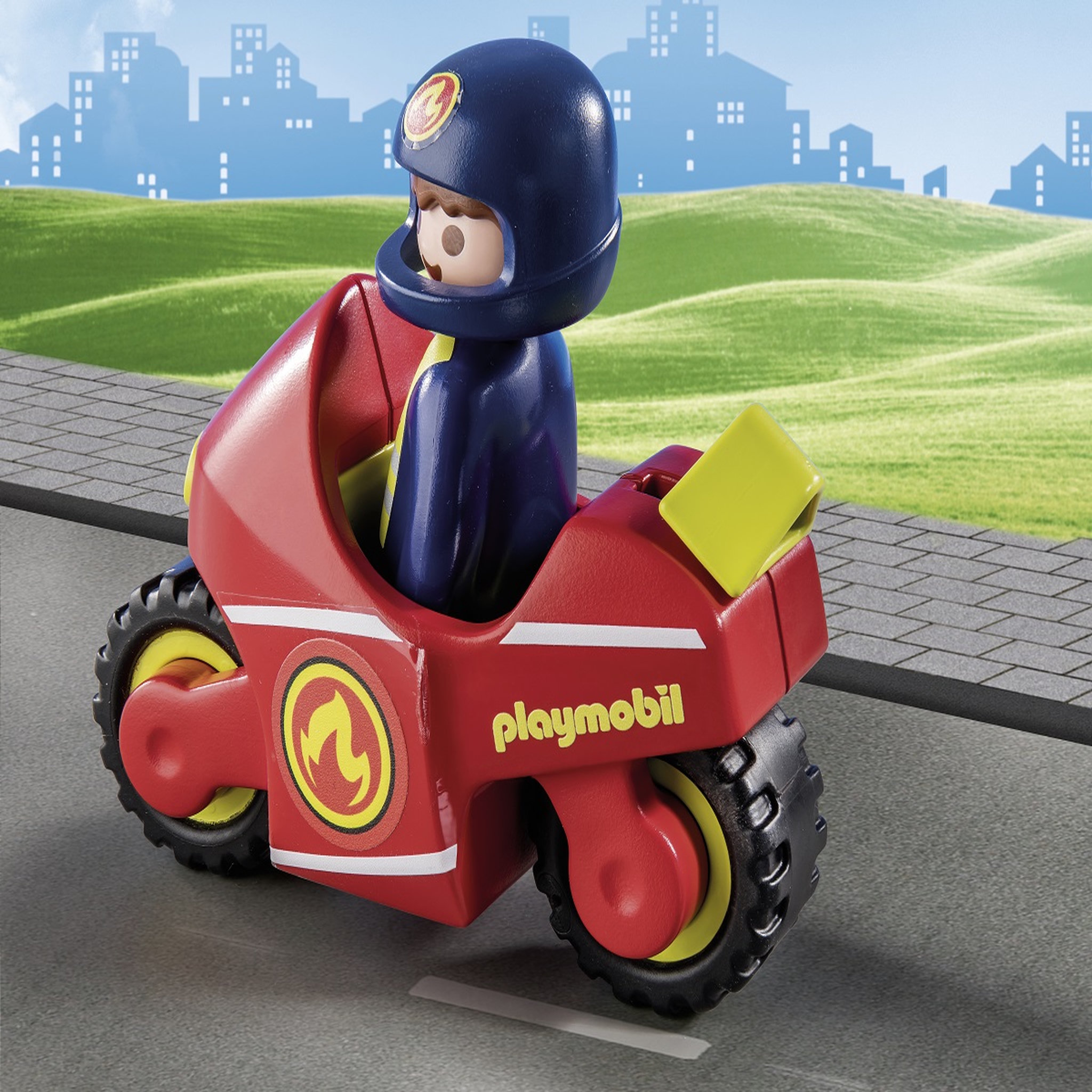 Voir la diapositive 3 : PLAYMOBIL 71156 - 1.2.3 - Héros du quotidien