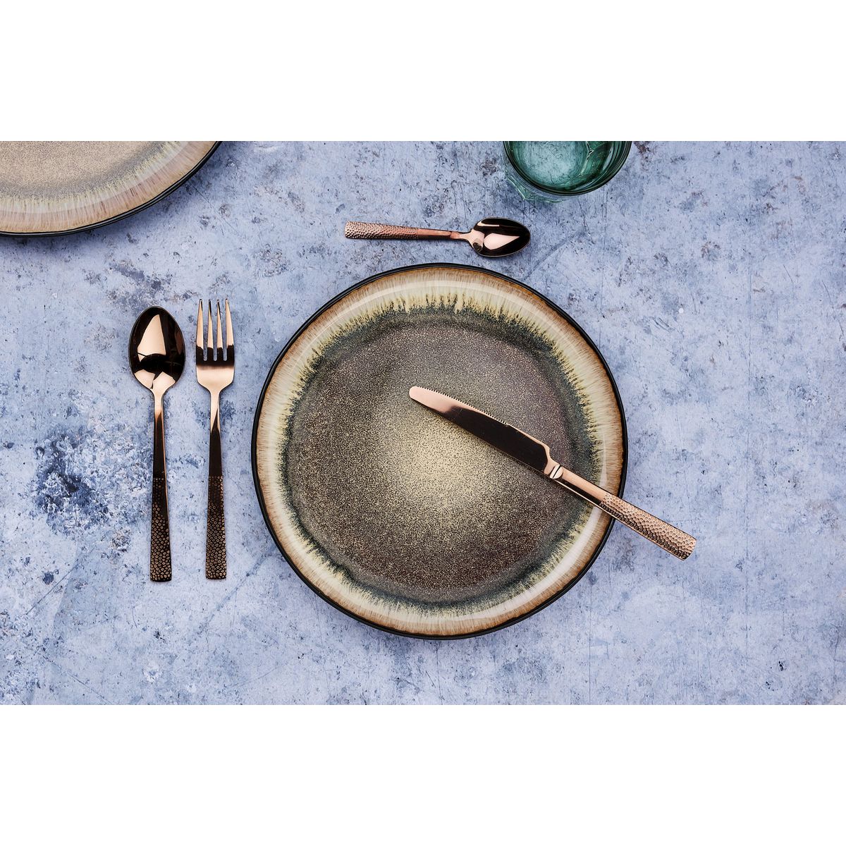 BJORN Coffret 6 petites cuillères FINN - Copper