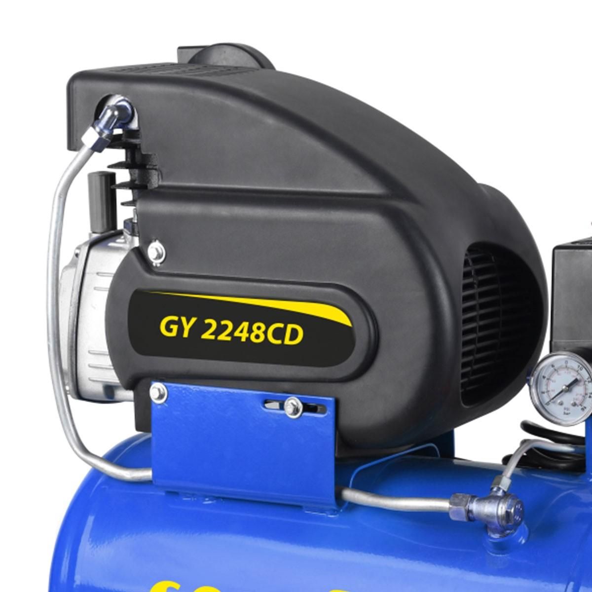 GOODYEAR Compresseur d'air Silencieux 24 Litres 8 bar 2CV 1.5KW 115 PSI GOODYEAR