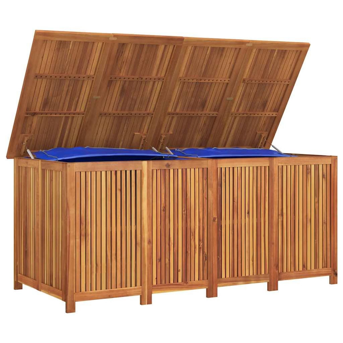 VIDAXL Boîte de rangement de jardin 200x80x75 cm bois massif d'acacia