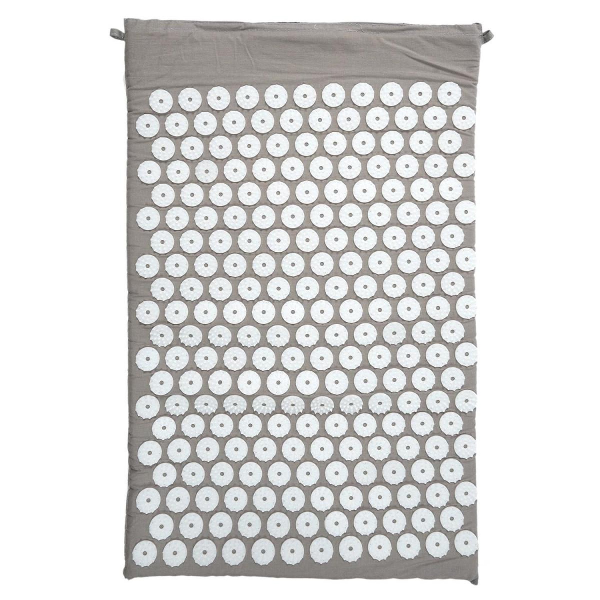 Voir la diapositive 2 : SENSLY Tapis & oreiller d'acupression  housse  64cm gris