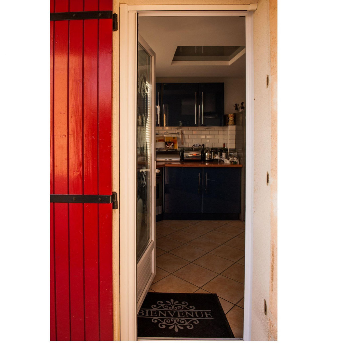 WERKAPRO Porte moustiquaire aluminium  140x225cm  blanc WERKA PRO