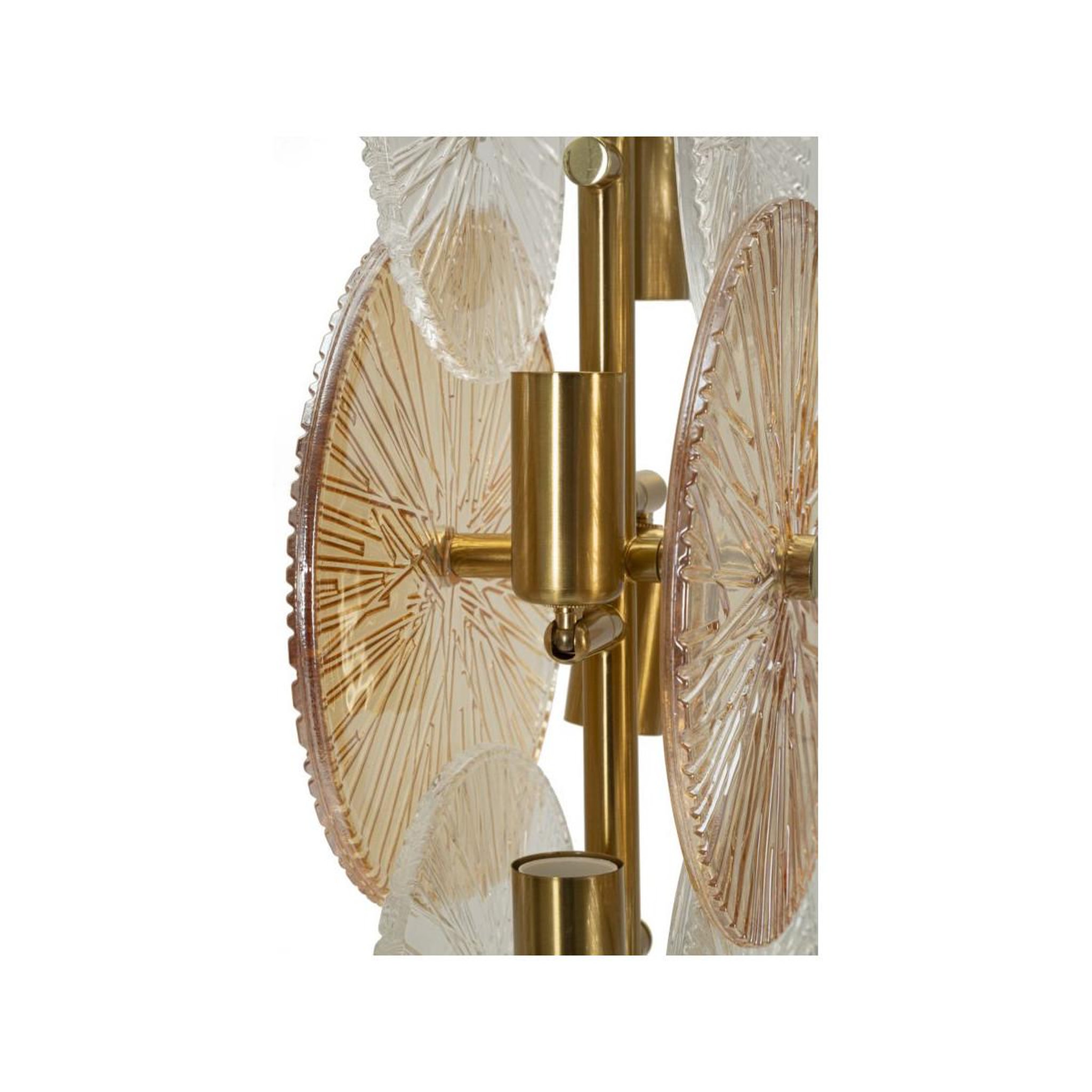Voir la diapositive 5 : Paris Prix Lampe à poser  osaka  66cm or & transparent