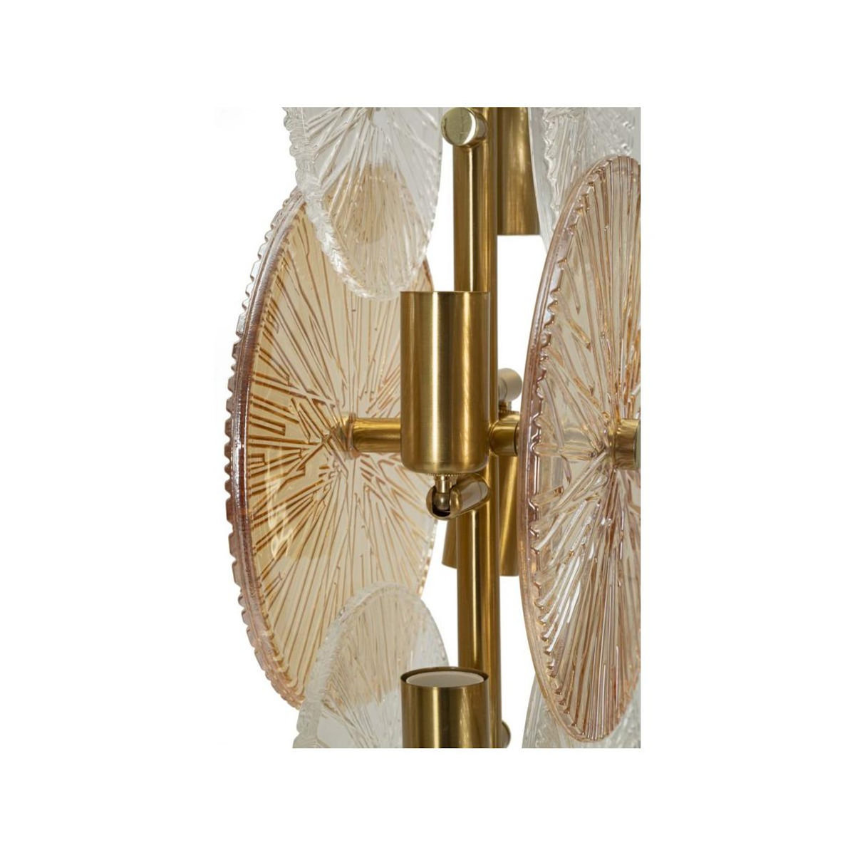Paris Prix Lampe à Poser  Osaka  66cm Or & Transparent