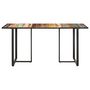 Voir la diapositive 2 : VIDAXL Table de salle a manger 160 cm Bois de recuperation massif