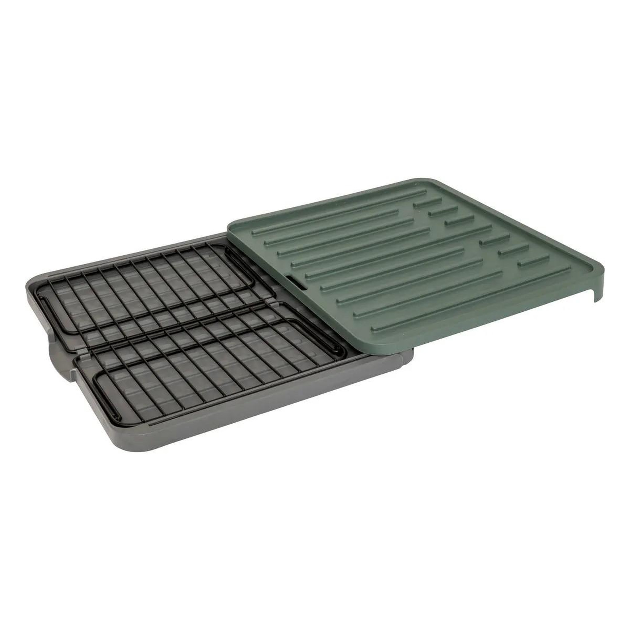 Voir la diapositive 3 : FIVE Égouttoir extensible avec rack  néo 2  58cm vert