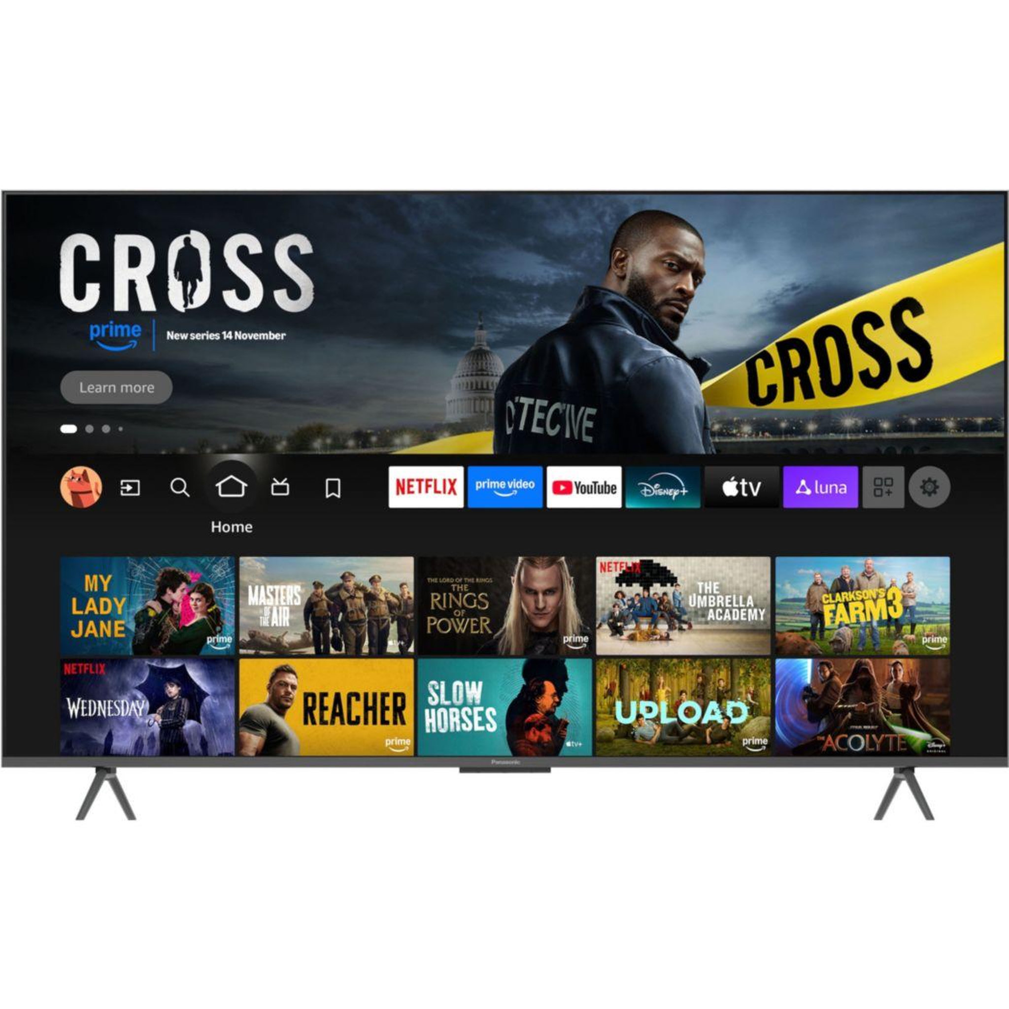 Voir la diapositive 3 : PANASONIC Tv mini led tv-85w95beg