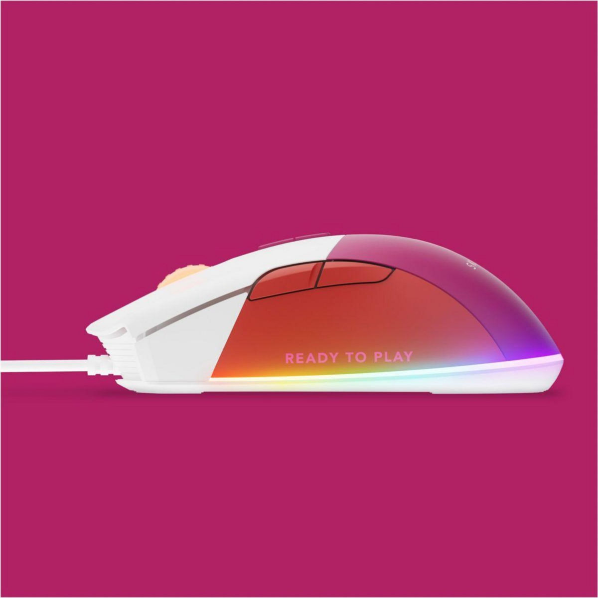 SKILLKORP Souris Gamer Filaire M5 ECO MAGENTA Access