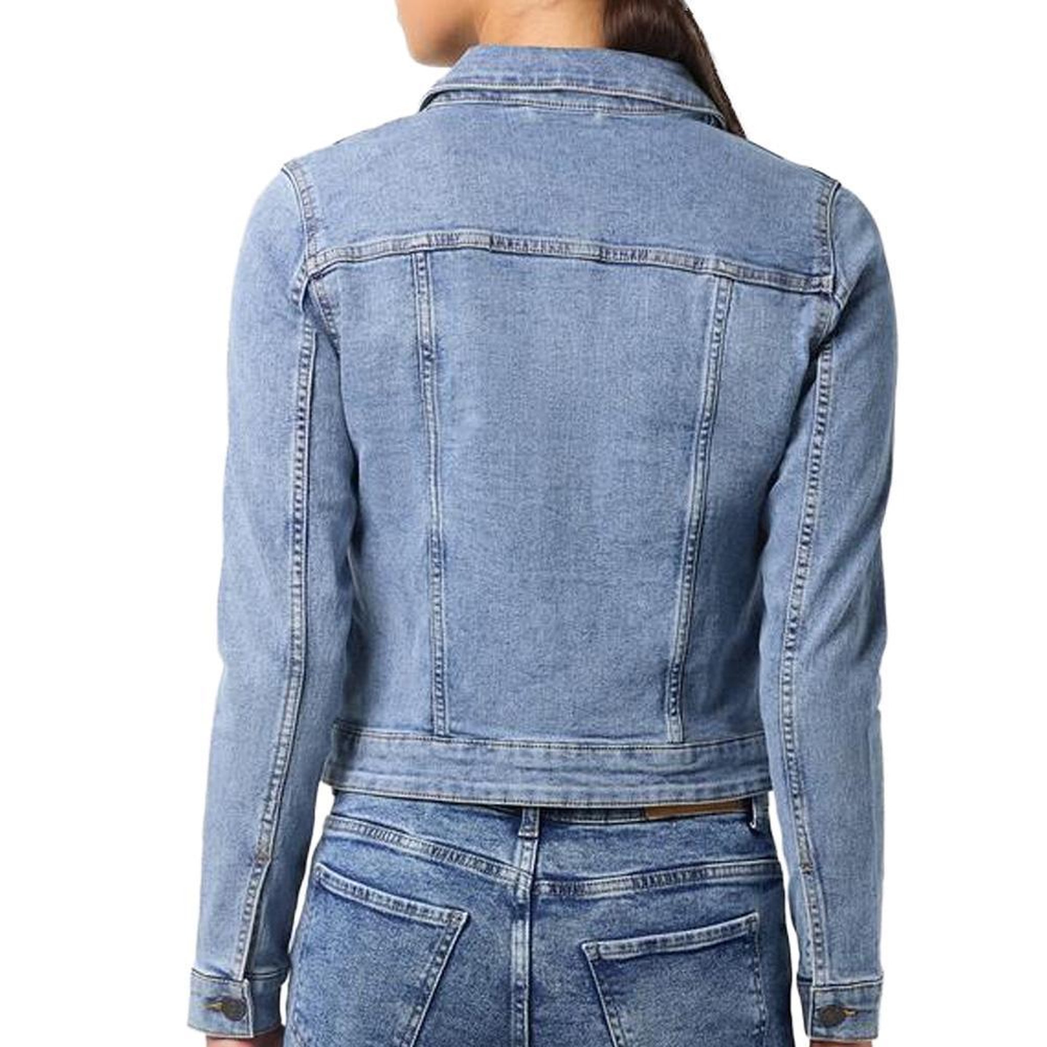 Voir la diapositive 2 : NOISY MAY Veste en jean Bleu Femme Noisy May Debra