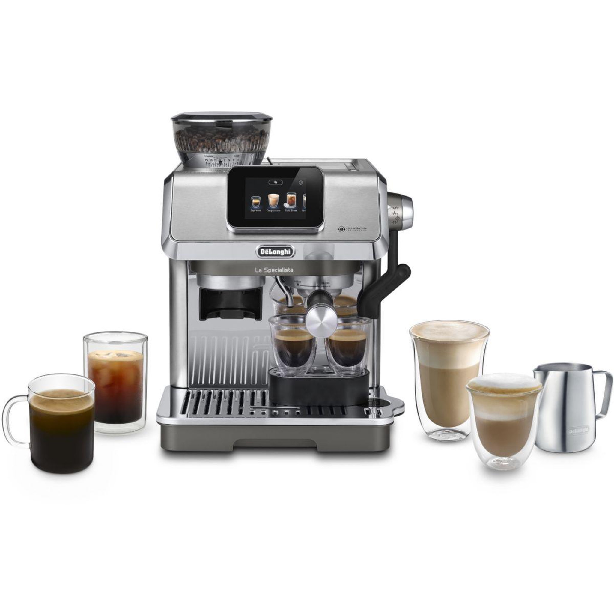 Voir la diapositive 1 : DELONGHI Machine à expresso La Specialista Touch EC9455.M