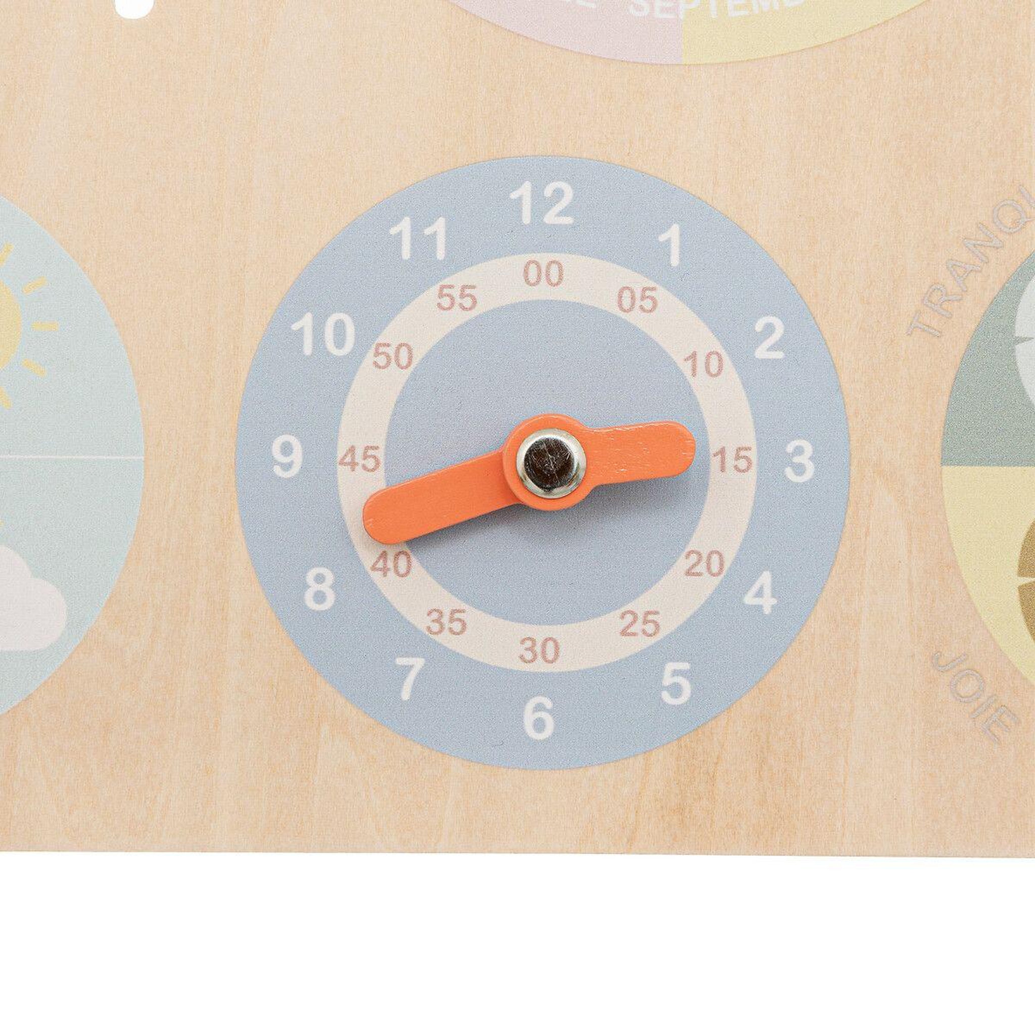 Voir la diapositive 3 : Atmosphera Kids Jeu d'apprentissage  dates  29cm multicolore