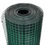 Voir la diapositive 3 : VIDAXL Grillage acier galvanise et revetement en PVC 10x1 m vert