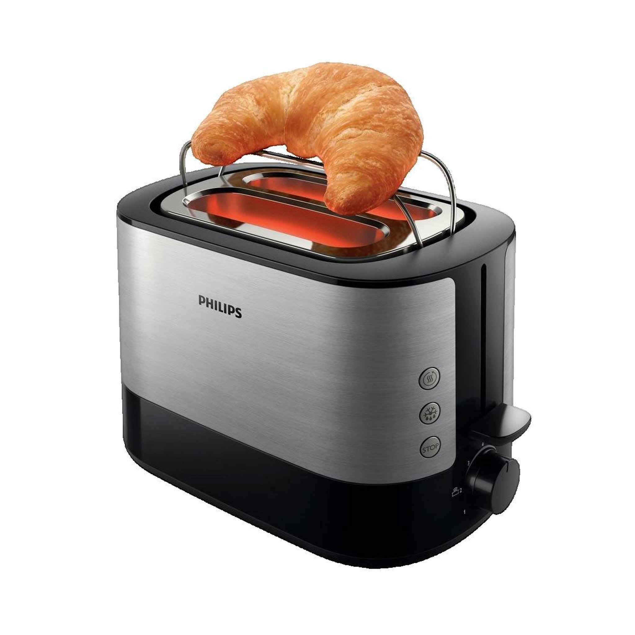 Philips Grille pain Philips HD2637/90 avec fentes larges