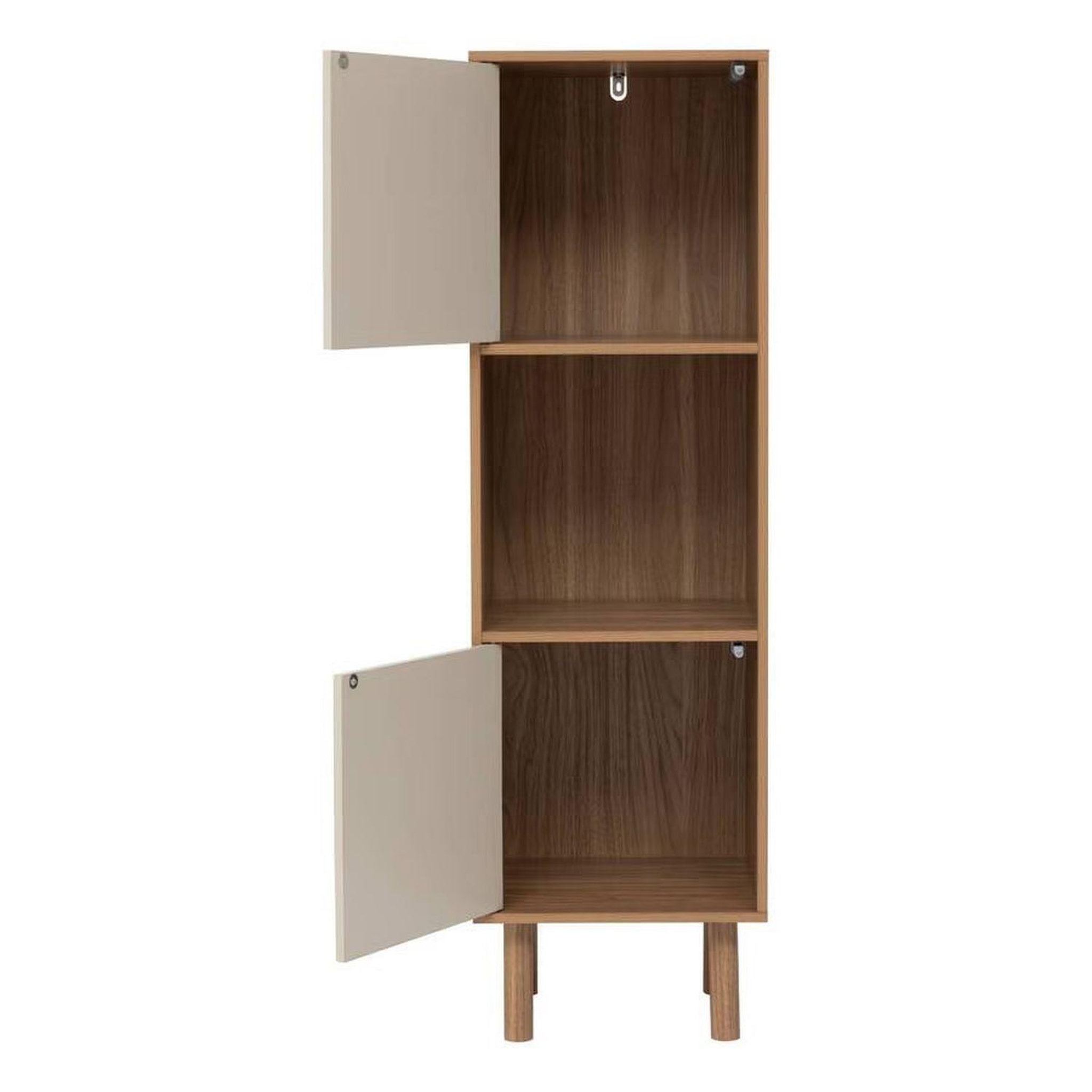 Voir la diapositive 4 : FIVE Etagère 3 cases mix n match - marron