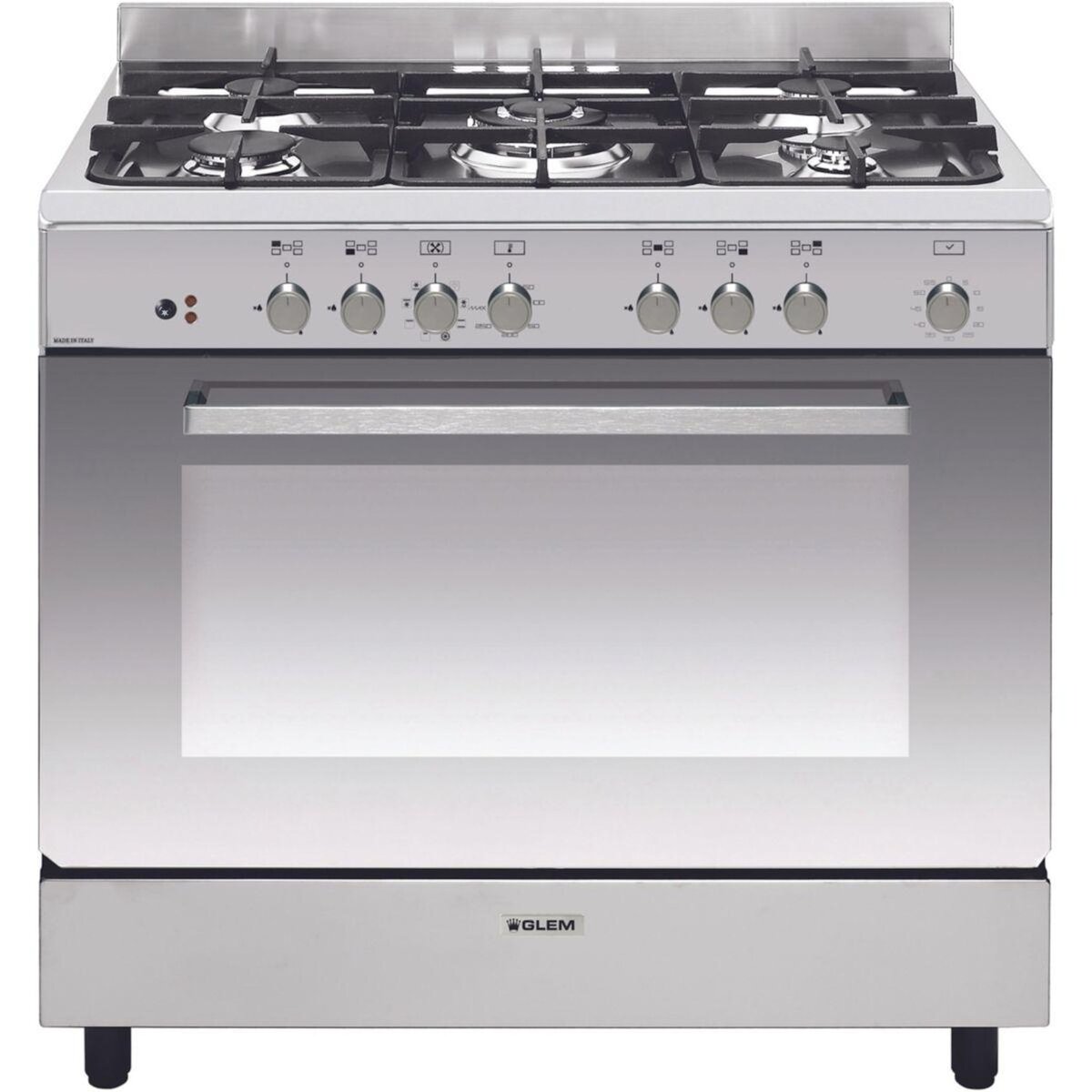 Glem Piano de cuisson gaz GE960CVIX2