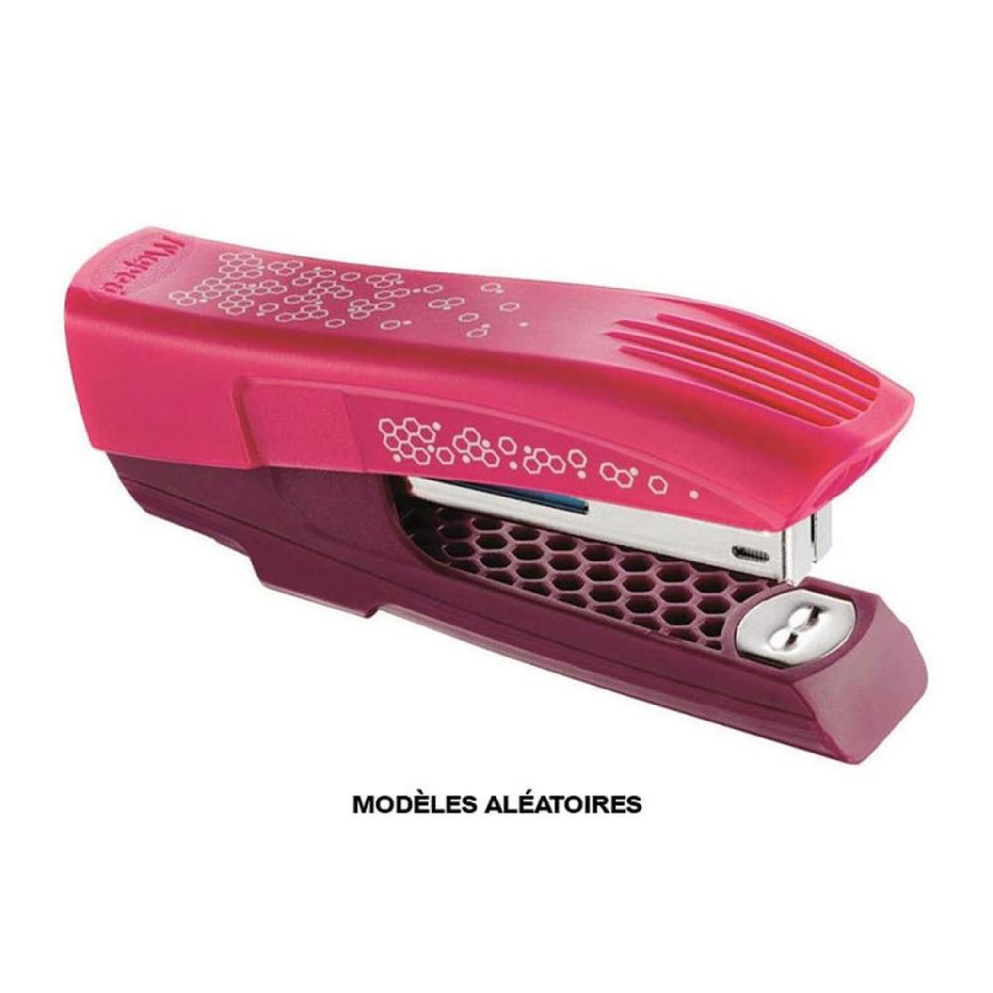 Voir la diapositive 3 : MAPED Agrafeuse de poche en plastique recyclé 97% couleurs assorties, agrafes N°10 compatibles N°15, capacité 15 feuilles, profondeur 43 mm, charge 88 agrafes
